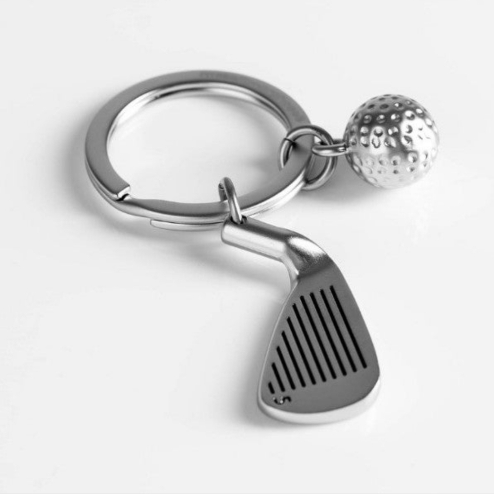Golfers keychain